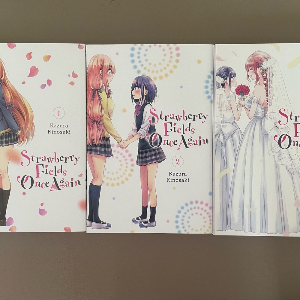 Strawberry Fields Once Again NEW manga comic mature adult 1-3